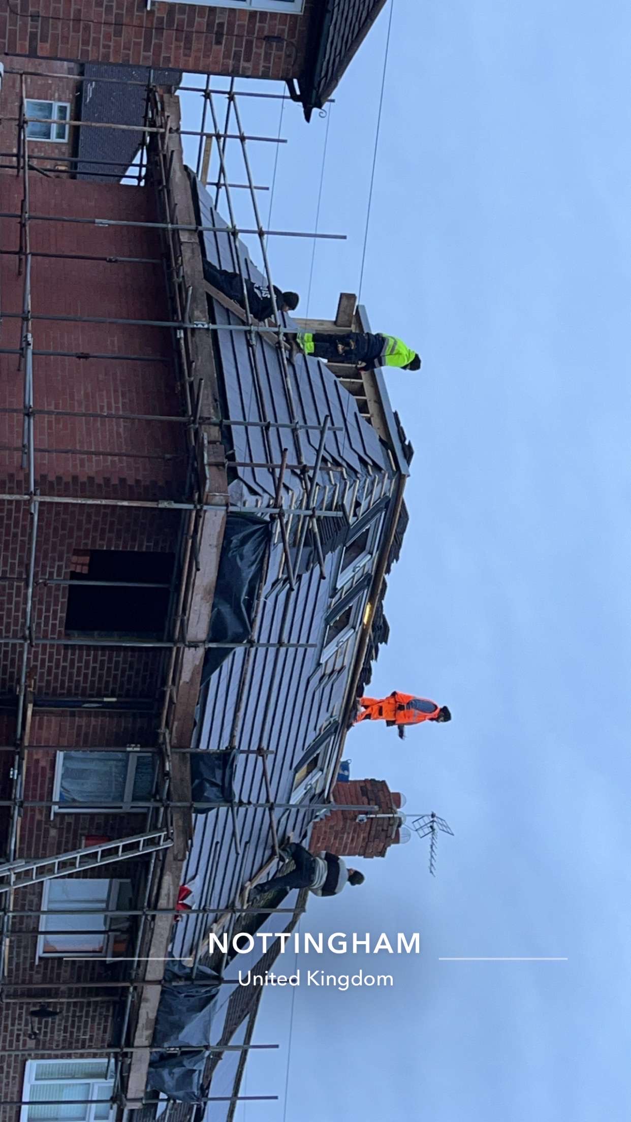 Building and scaffolding